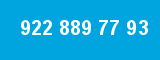 922 889 77 93